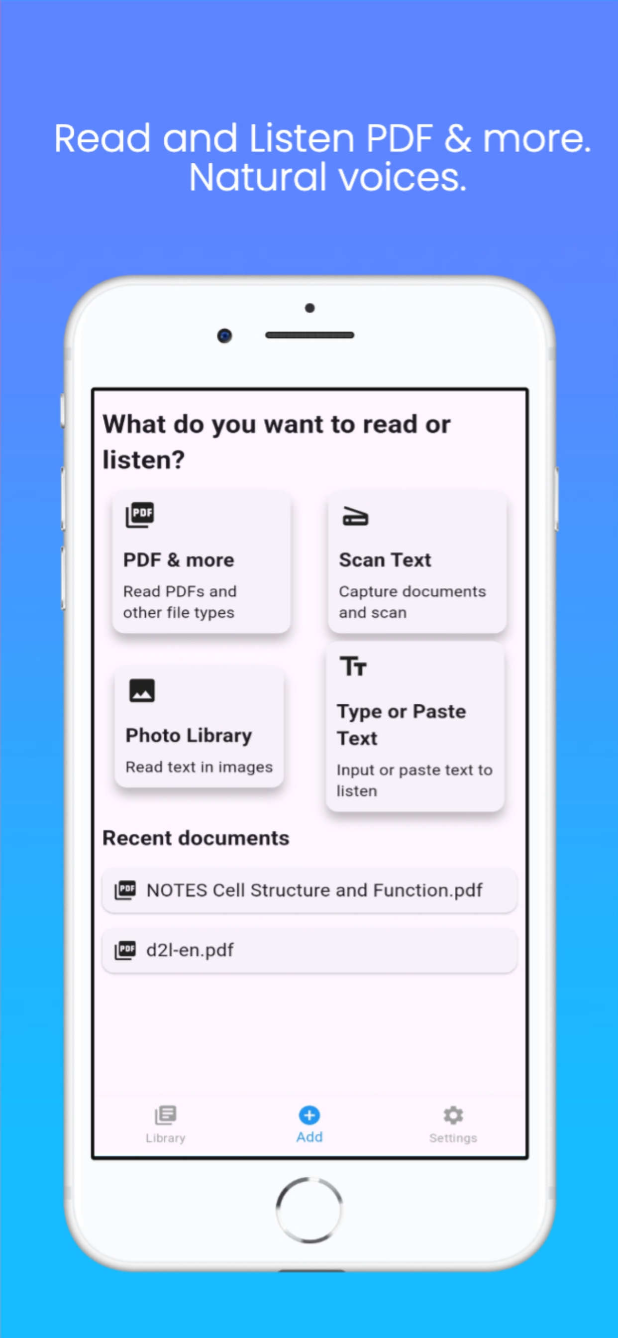 Read and Listen PDF